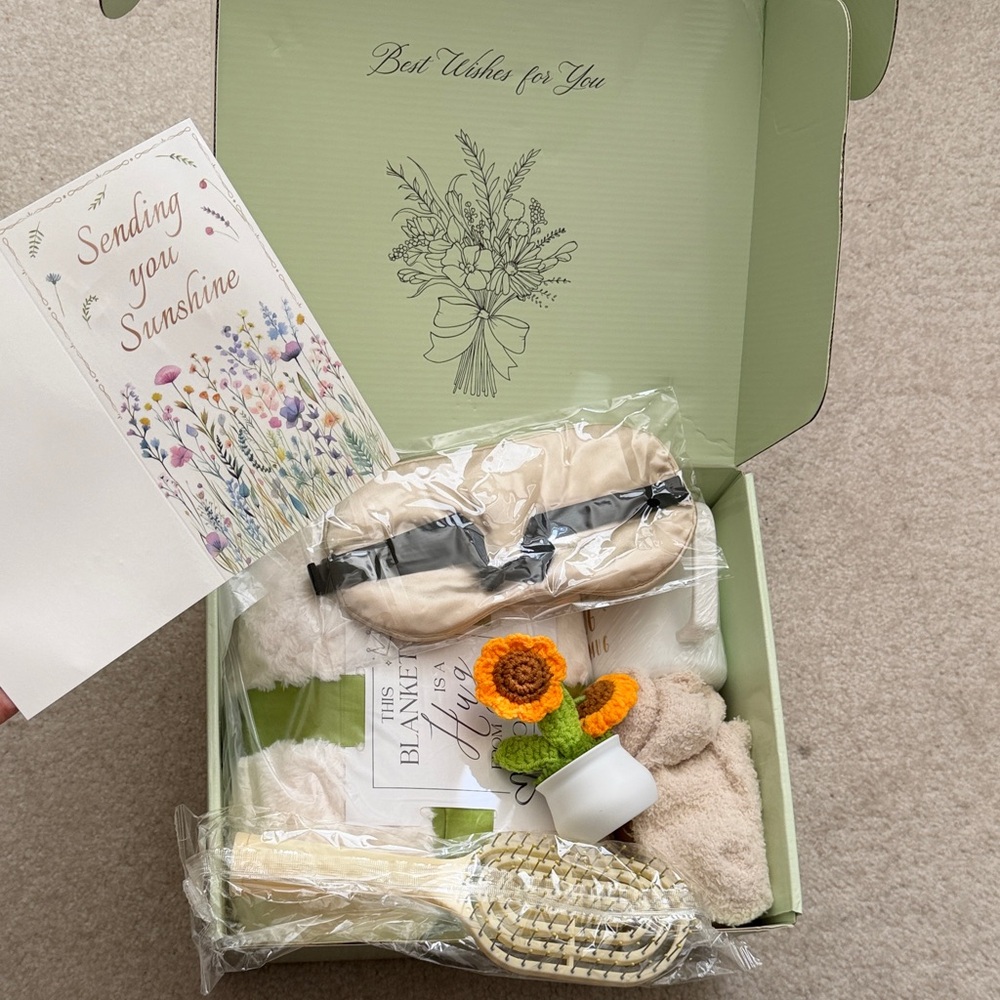 Birthday set Gift for Women, Self Care Gift Baskets,
